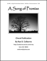 A Song of Promise SATB choral sheet music cover